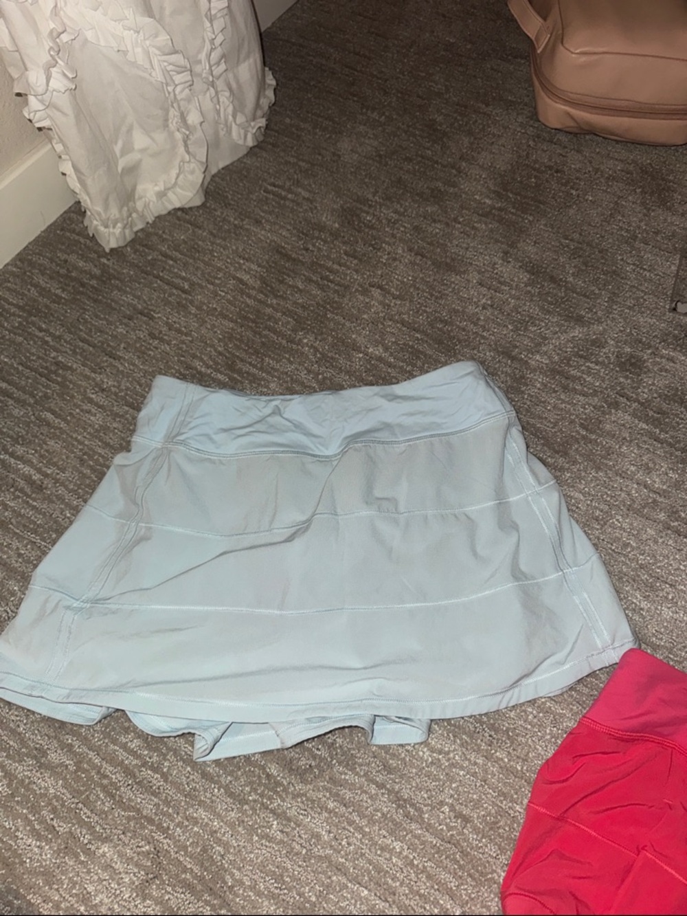 lululemon athletica Light Blue Athletic Skort
